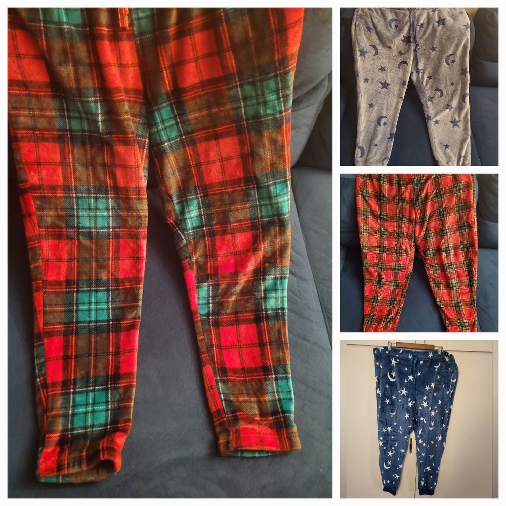 Lot of 4 women's pajama pants